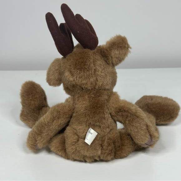 VTG Wang's International Reindeer Long Legs Plush 15" Decor Christmas Red Nose - Picture 4 of 12